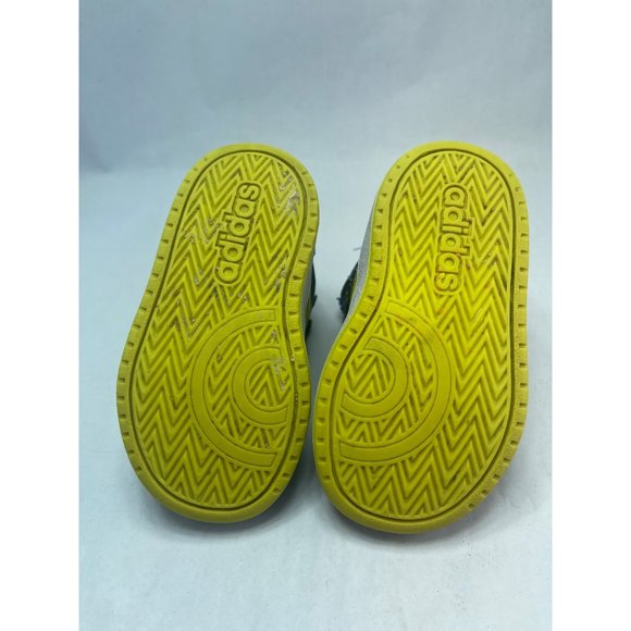 Adidas Boys toddlers Hoops 2.0 Black Basketball Shoes Sneakers Size 6K - Picture 8 of 10